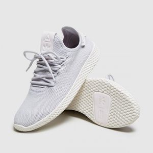 ADIDAS Pharrell Williams Tennis Hu Shoes Grey Sz 7
